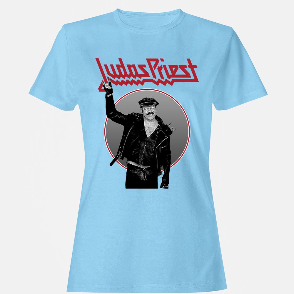 Women's T-Shirt - V5BFFYH1 - Light Blue - 8