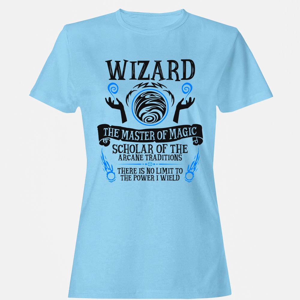 Women's T-Shirt - 1K8Y4KSC - Light Blue - 8
