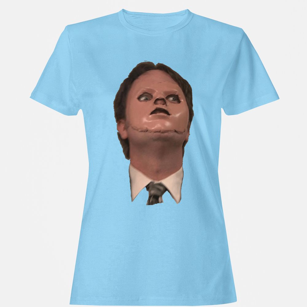 Women's T-Shirt - PXG5GC8E - Light Blue - 8