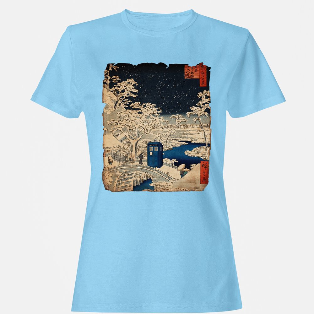 Women's T-Shirt - DUEUZM5X - Light Blue - 8