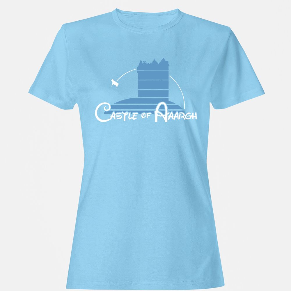 Women's T-Shirt - 5J1EKGZS - Light Blue - 8