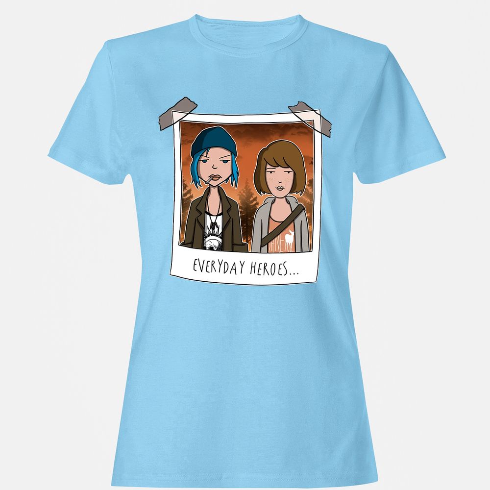 Women's T-Shirt - MDLJ35PX - Light Blue - 8