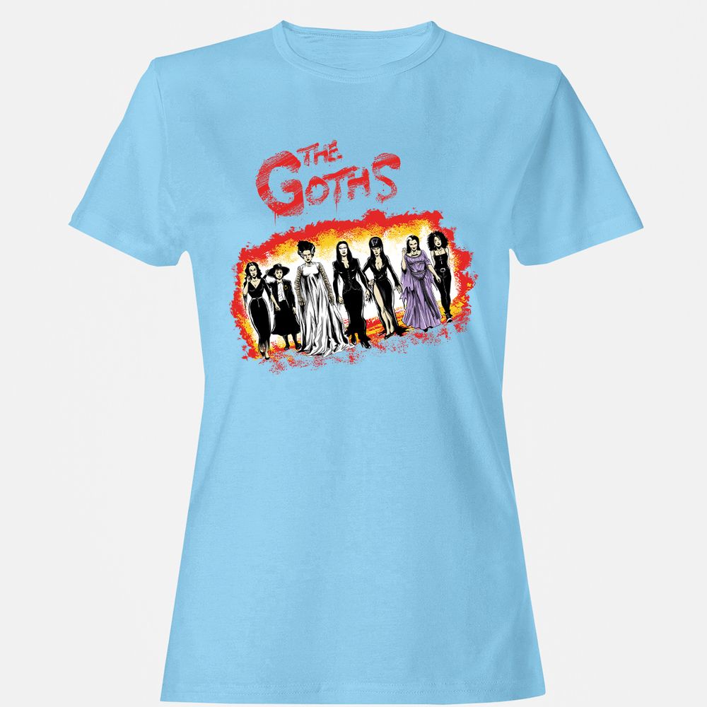 Women's T-Shirt - KRDJKQX8 - Light Blue - 8