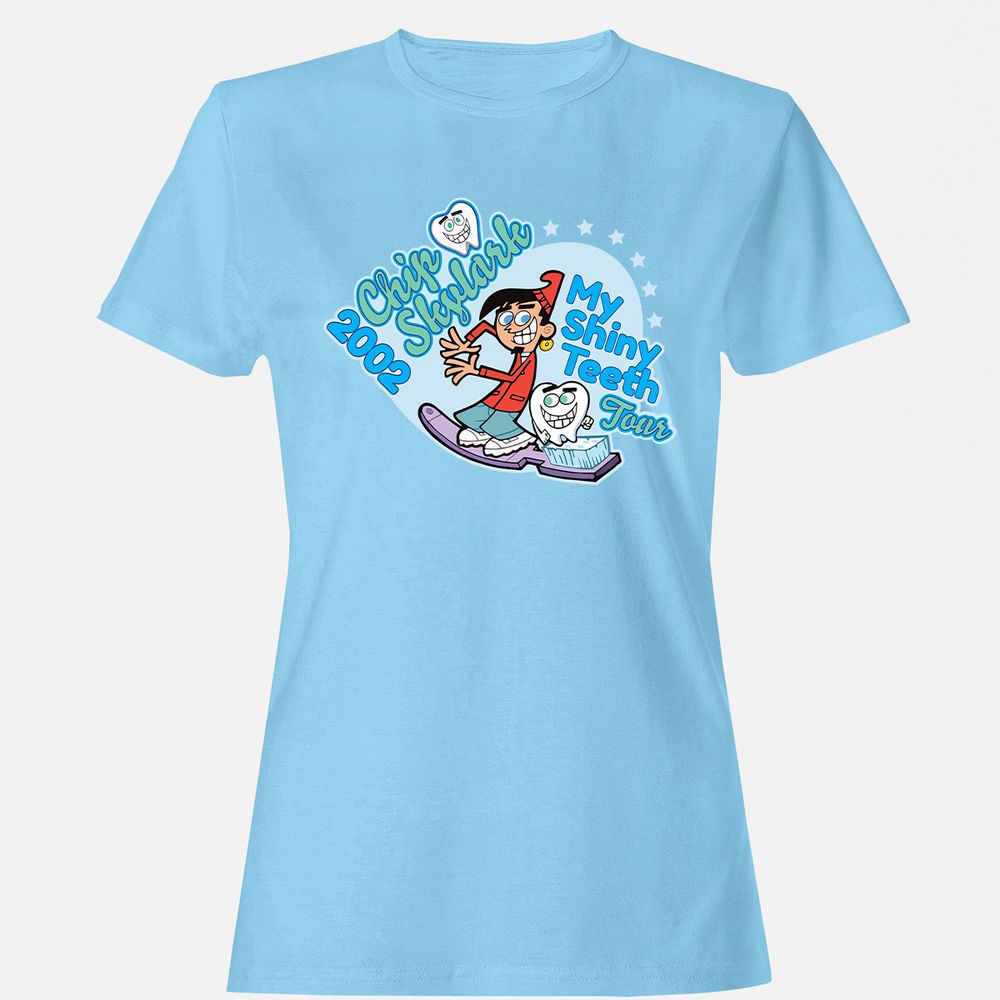 Women's T-Shirt - FHUK64YL - Light Blue - 8