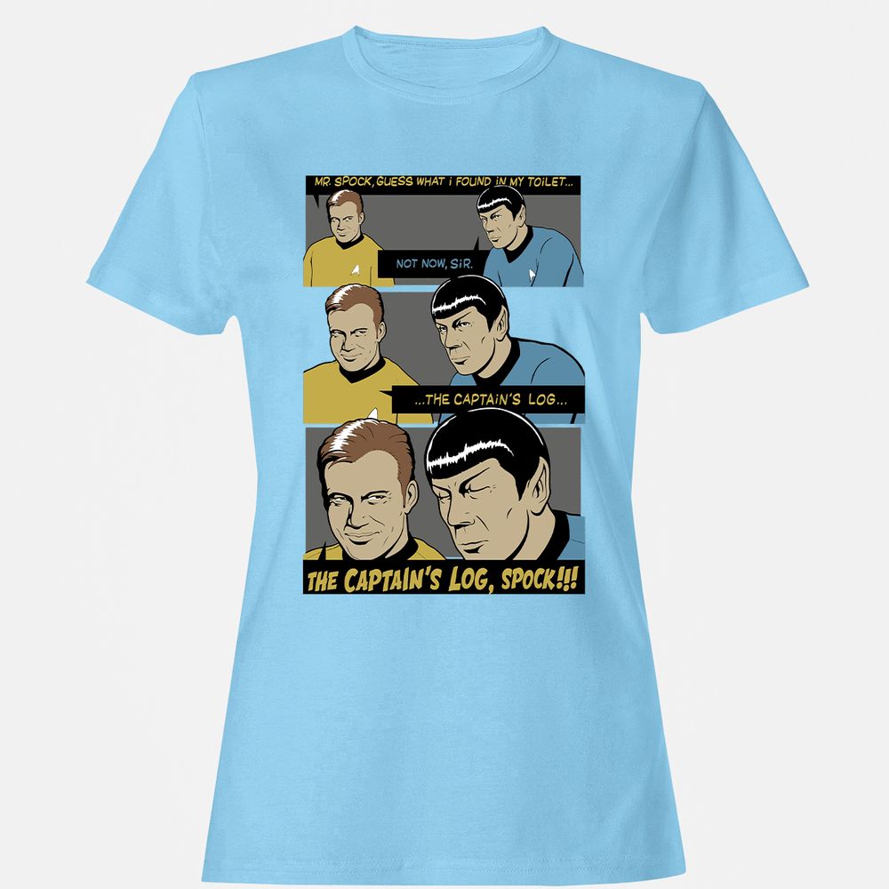 Women's T-Shirt - 8AD9VBEB - Light Blue - 8