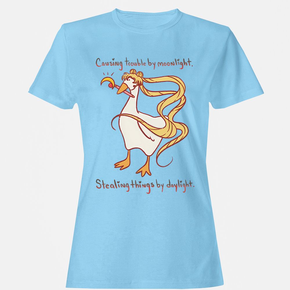 Women's T-Shirt - GBGRJZQZ - Light Blue - 8