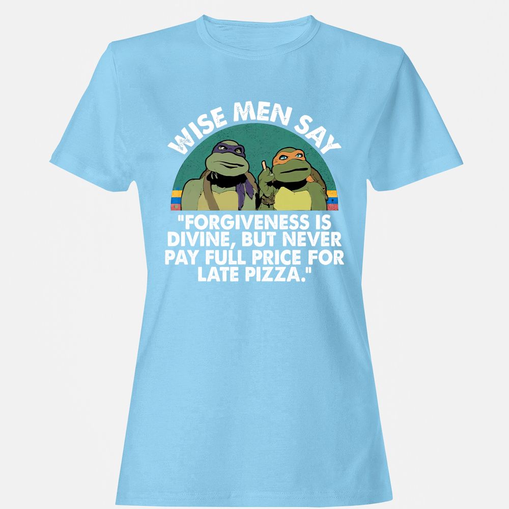 Women's T-Shirt - 7R1ATV7W - Light Blue - 8