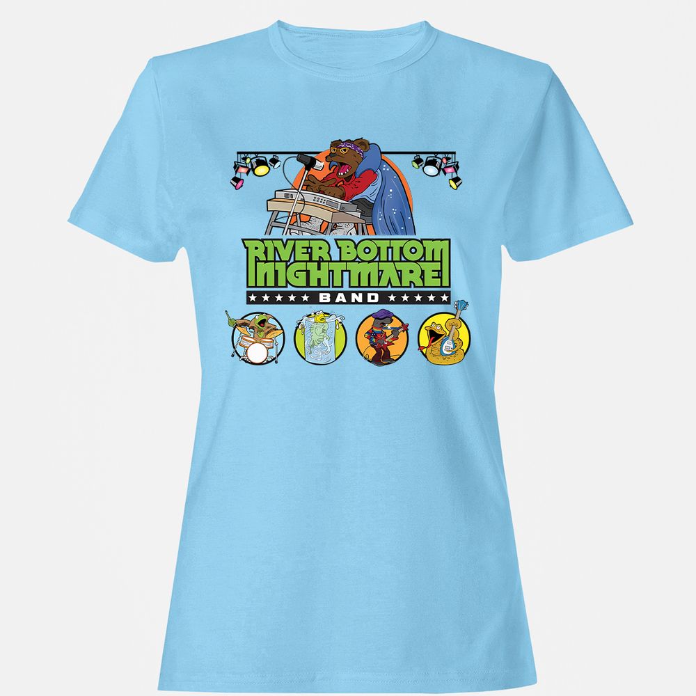 Women's T-Shirt - JZMFR7WN - Light Blue - 8