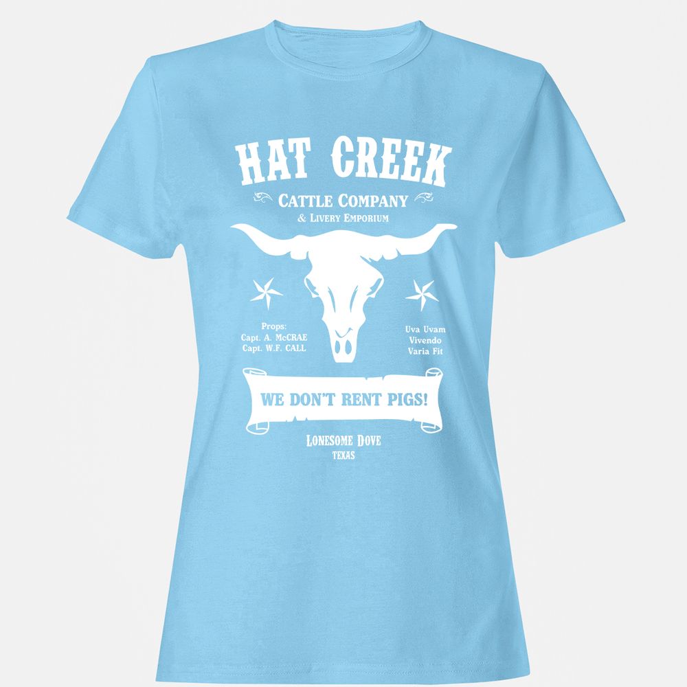 Women's T-Shirt - PJFZ42WQ - Light Blue - 8