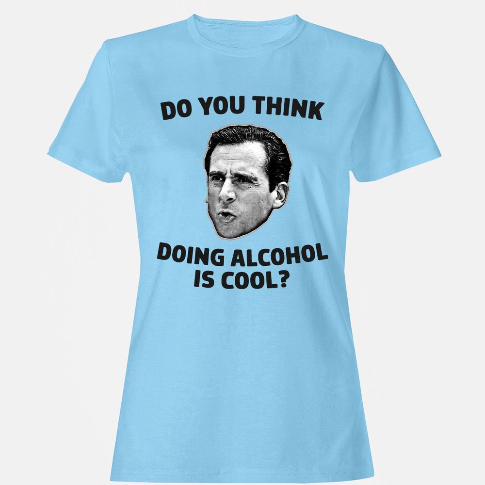 Women's T-Shirt - B498BEDD - Light Blue - 8