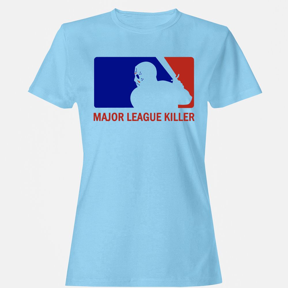 Women's T-Shirt - 9HL38Y6J - Light Blue - 8