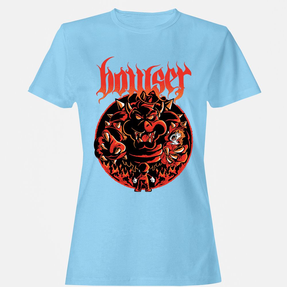 Women's T-Shirt - CFDWW6RK - Light Blue - 8