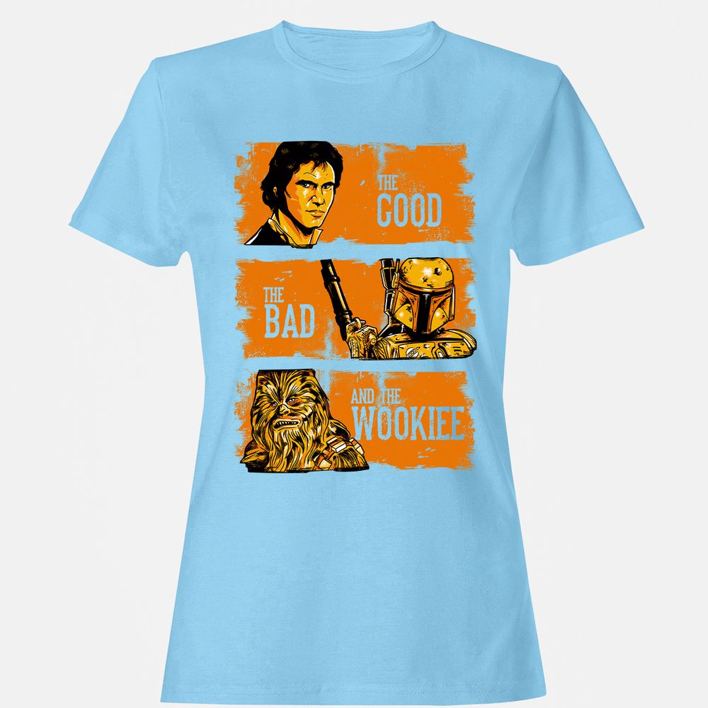 Women's T-Shirt - 6Q7D8TZC - Light Blue - 8