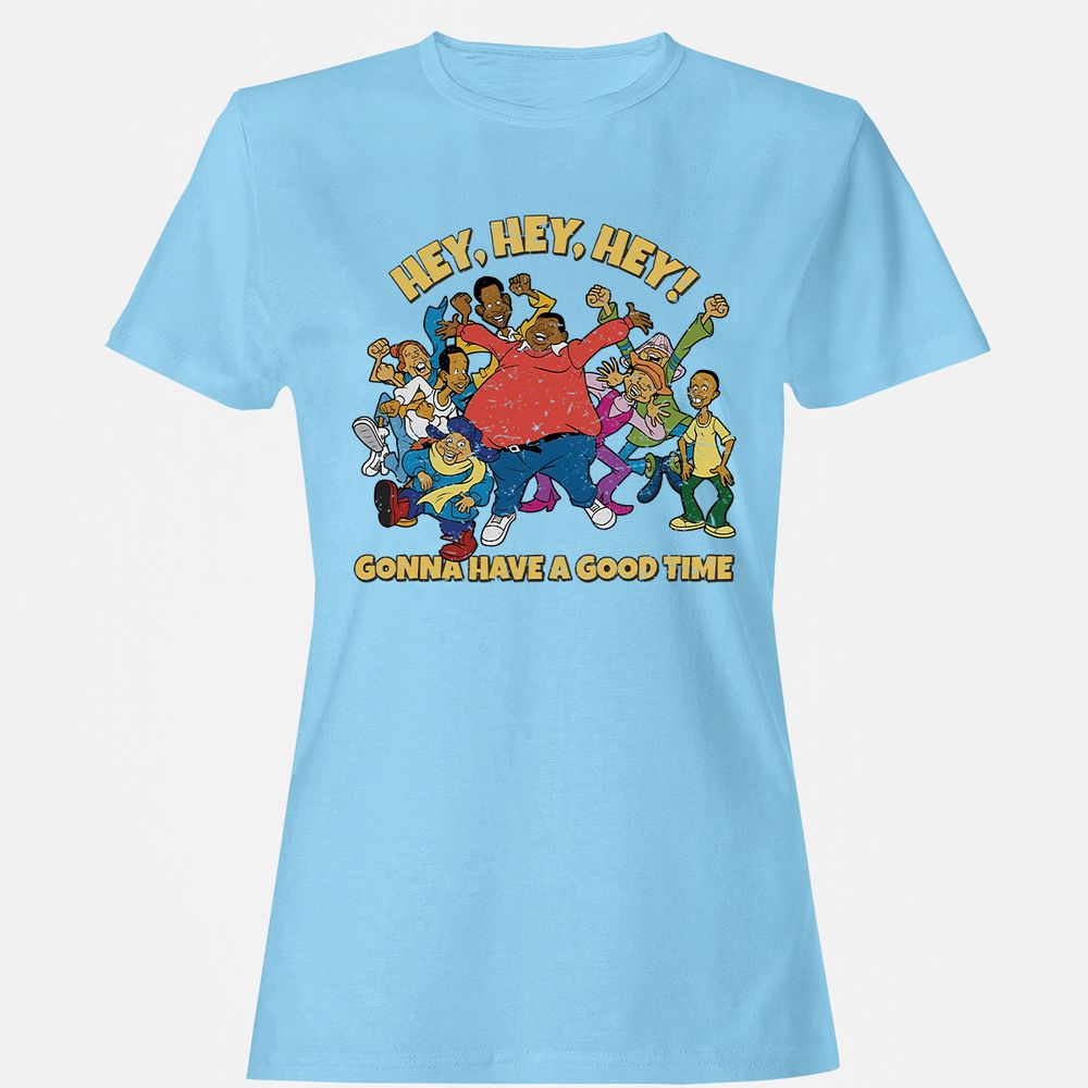 Women's T-Shirt - UGQ32KNW - Light Blue - 8