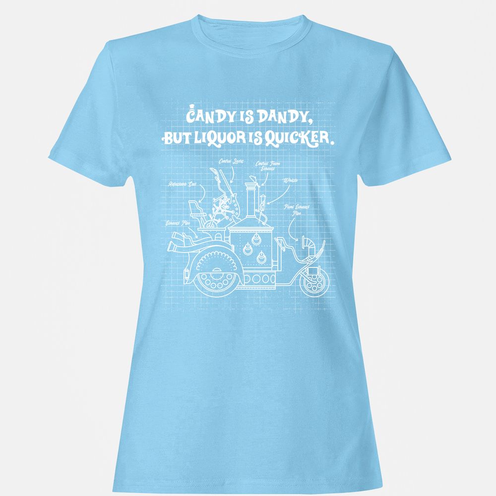 Women's T-Shirt - 11QSFSF2 - Light Blue - 8