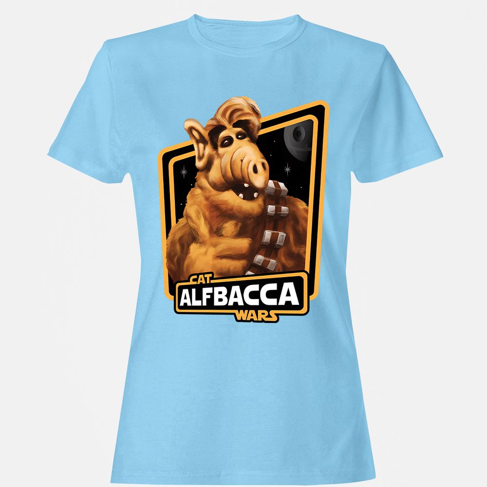 Women's T-Shirt - QL8W6J5J - Light Blue - 8