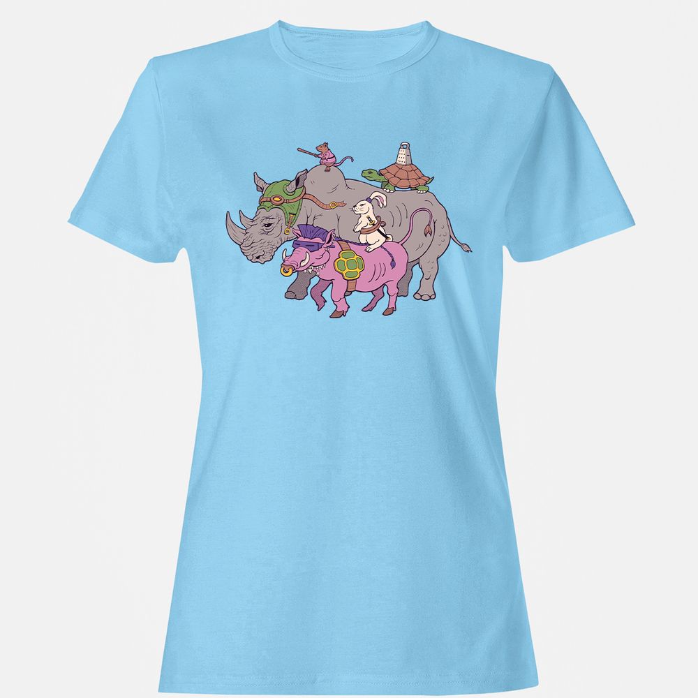 Women's T-Shirt - KD17TRG9 - Light Blue - 8