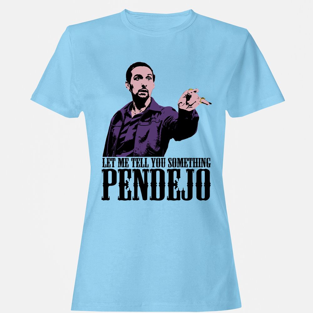 Women's T-Shirt - QYXD1KBX - Light Blue - 8