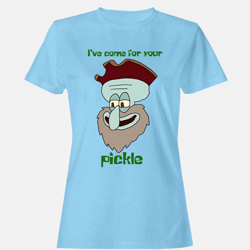 Women's T-Shirt - F4X7TGXL - Light Blue - 8