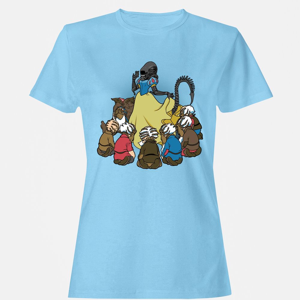 Women's T-Shirt - UXGBUJS8 - Light Blue - 8
