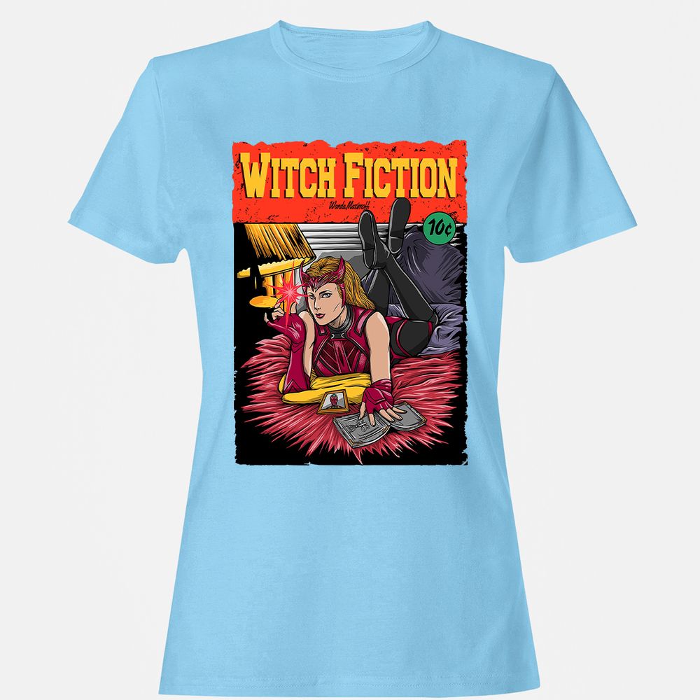 Women's T-Shirt - WSBPZK7X - Light Blue - 8