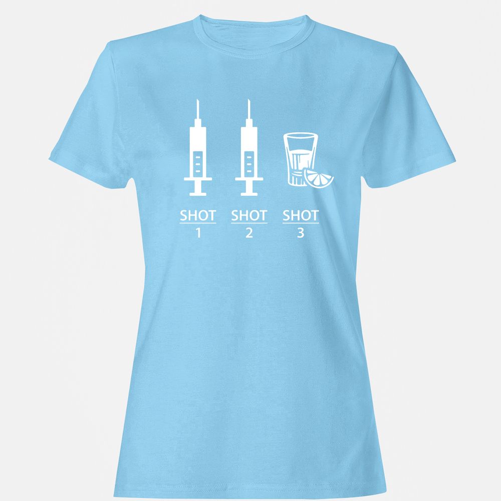 Women's T-Shirt - MXQSQJR2 - Light Blue - 8