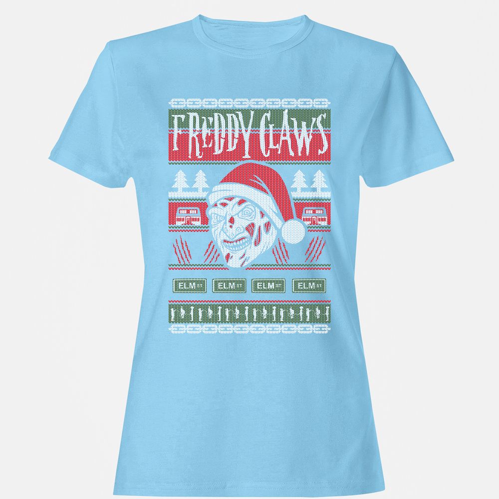 Women's T-Shirt - HJC5TM9N - Light Blue - 8