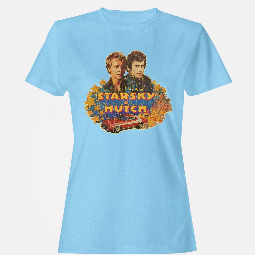 Women's T-Shirt - 86GLHBZY - Light Blue - 8