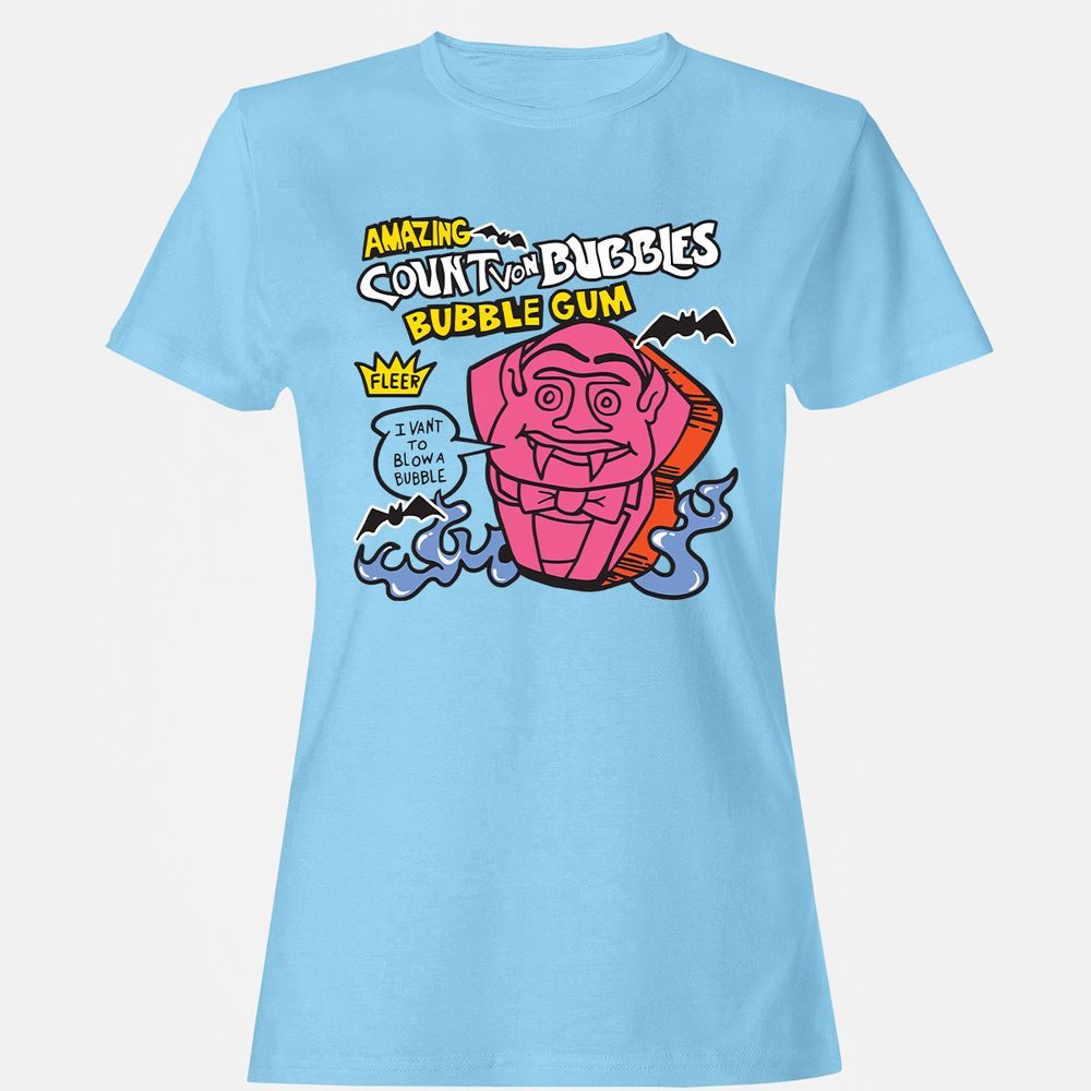 Women's T-Shirt - Q4A1ZQL5 - Light Blue - 8