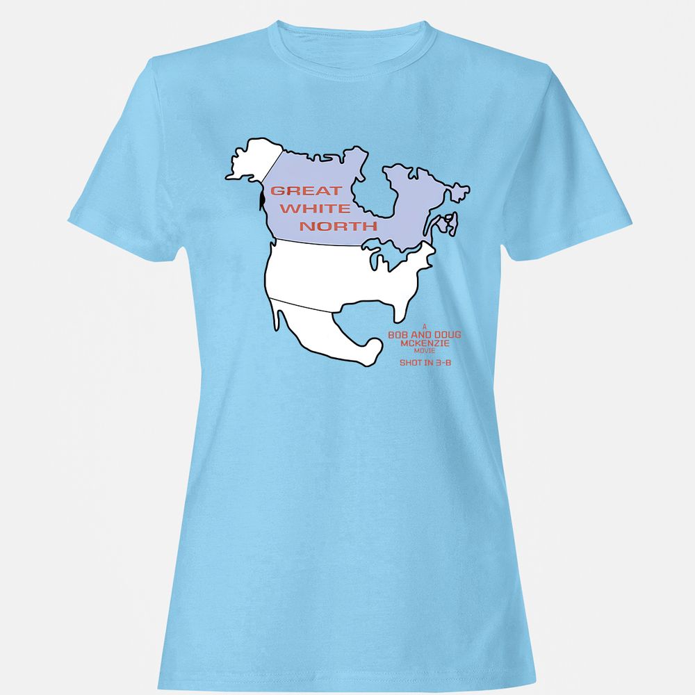 Women's T-Shirt - EK3BLW5R - Light Blue - 8
