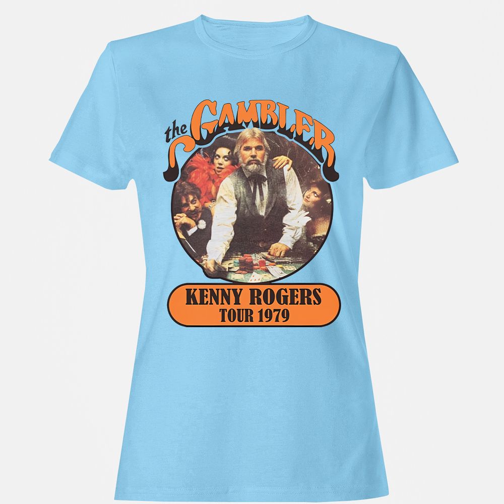 Women's T-Shirt - JEZVQ9LL - Light Blue - 8