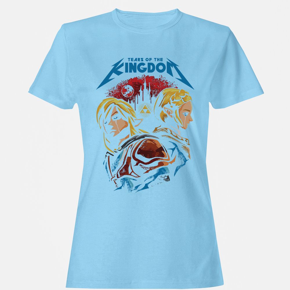 Women's T-Shirt - 2F661KHG - Light Blue - 8