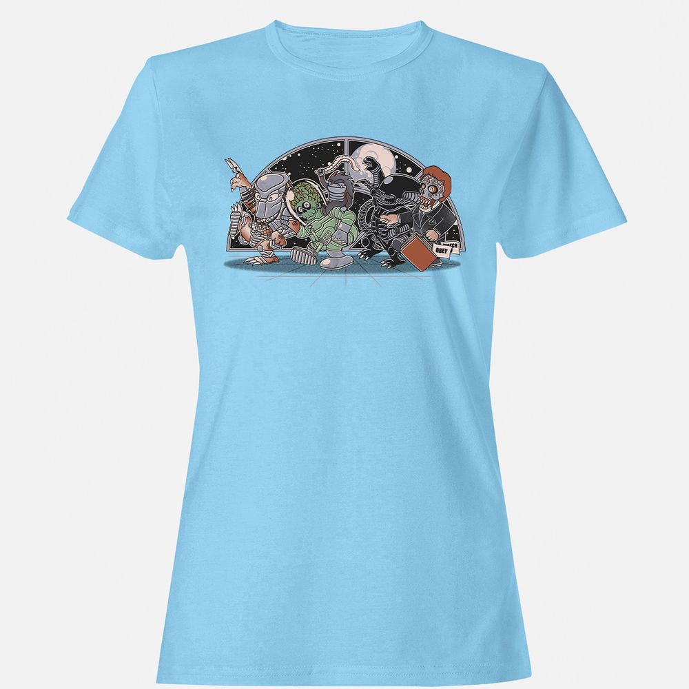 Women's T-Shirt - 9YGCK5D7 - Light Blue - 8