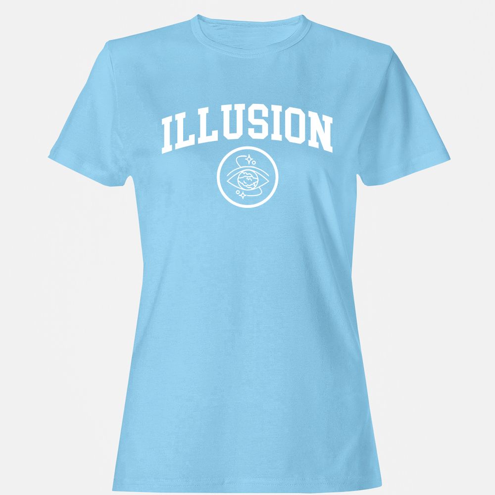Women's T-Shirt - GQA5CJYC - Light Blue - 8