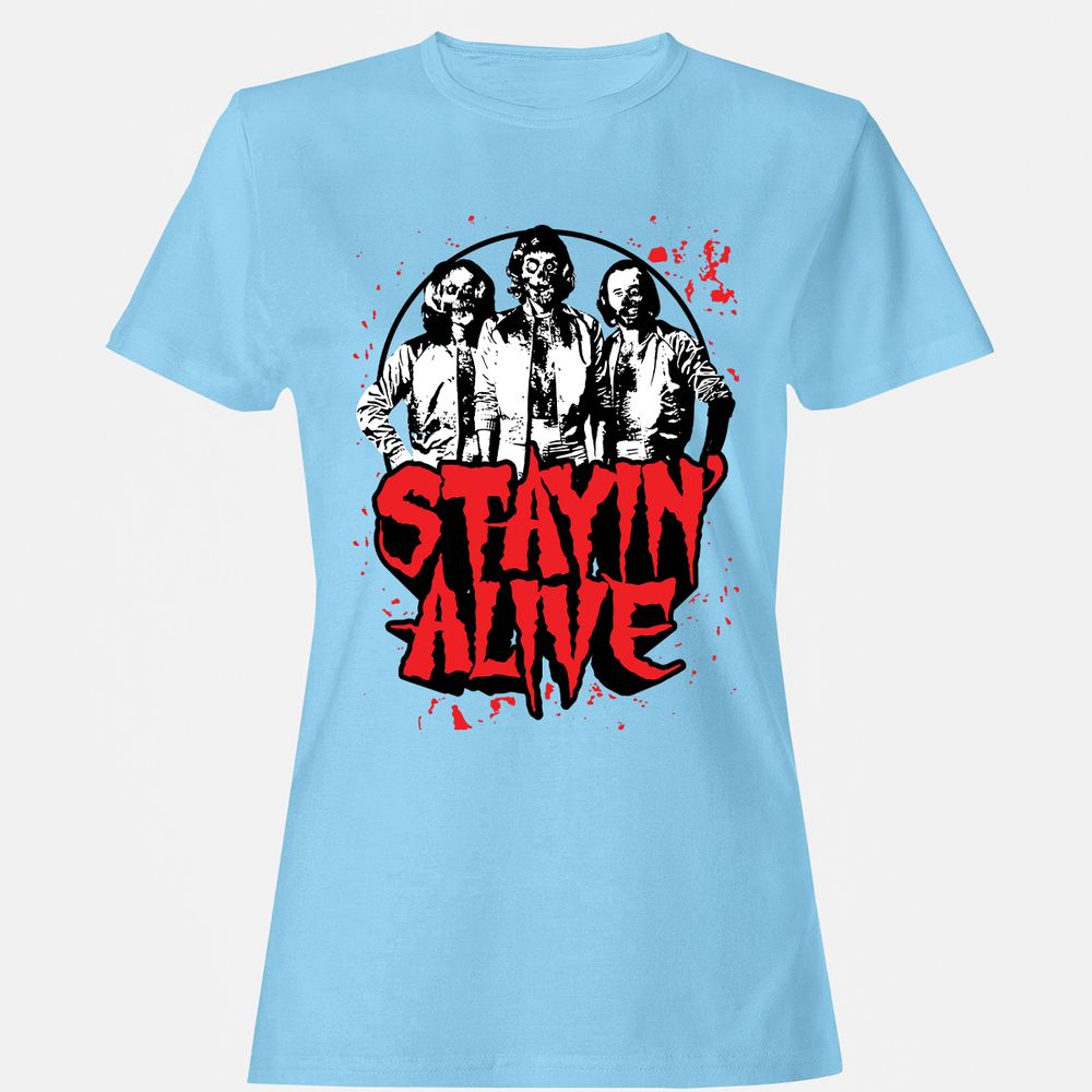 Bee Gees Stay Alive - Light Blue - 8