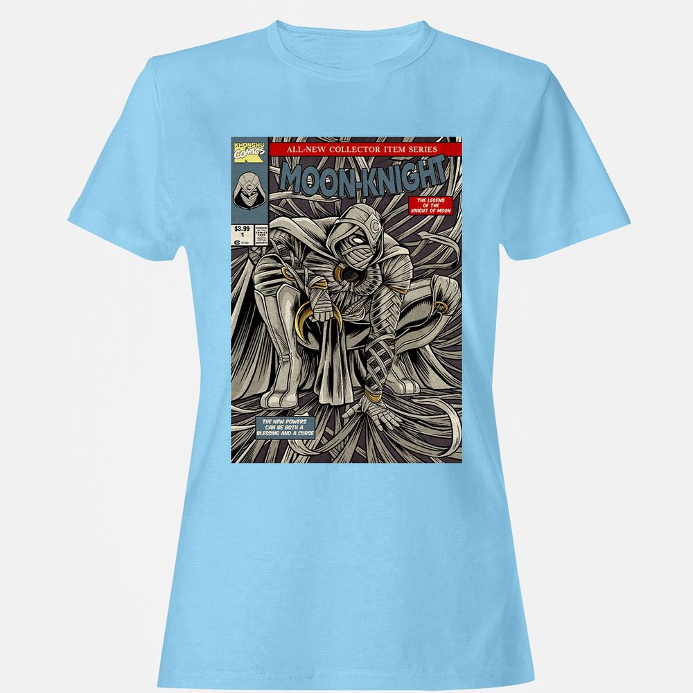 Women's T-Shirt - SZ8SGFY2 - Light Blue - 8