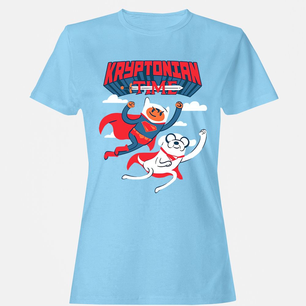 Women's T-Shirt - MCH7J8FU - Light Blue - 8