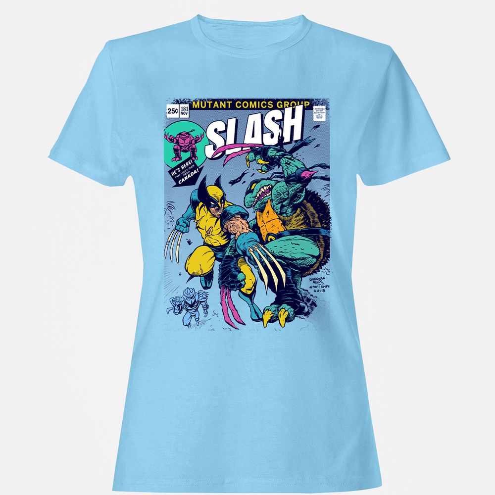 Women's T-Shirt - GR4G8E4R - Light Blue - 8