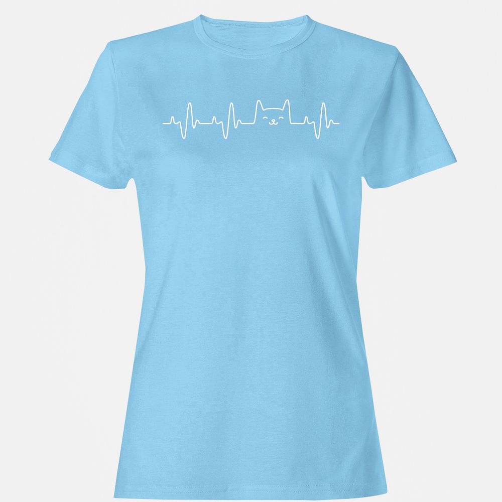 Women's T-Shirt - 16FNTK5Z - Light Blue - 8