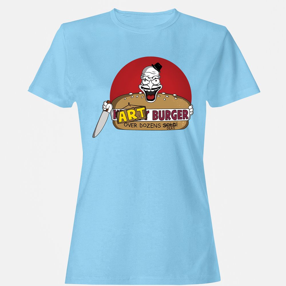 Women's T-Shirt - B1M6B4BS - Light Blue - 8