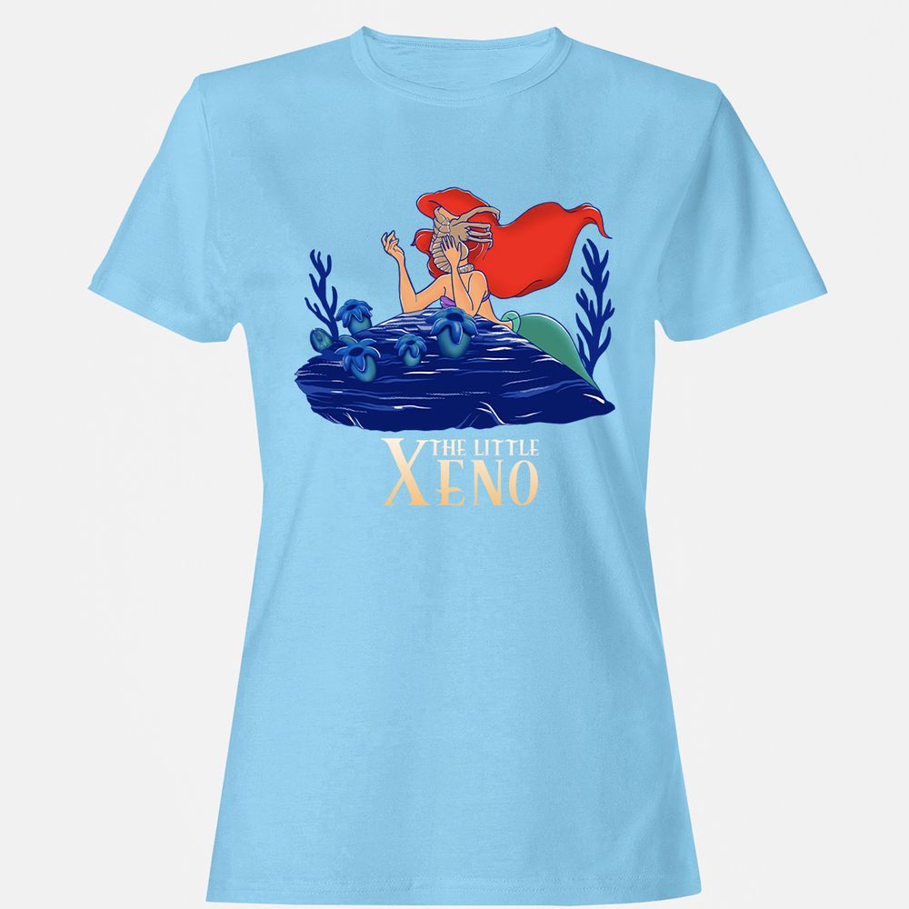 Women's T-Shirt - VEQNUKPW - Light Blue - 8