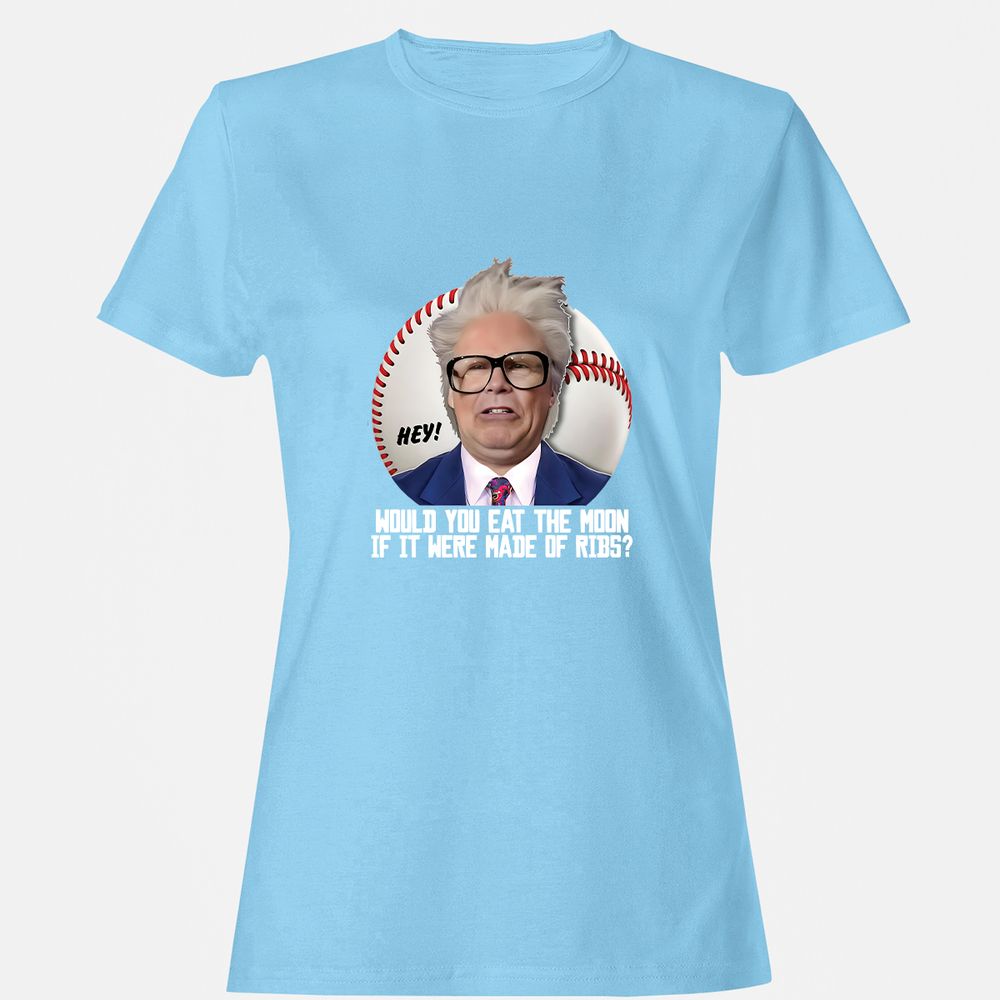 Women's T-Shirt - J6QEAXM6 - Light Blue - 8
