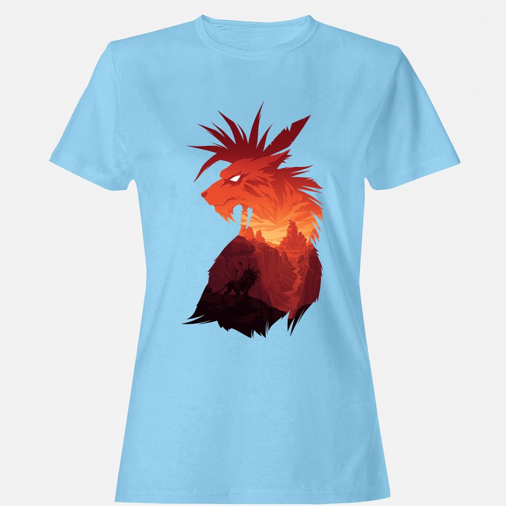 Women's T-Shirt - Y89EXNYM - Light Blue - 8