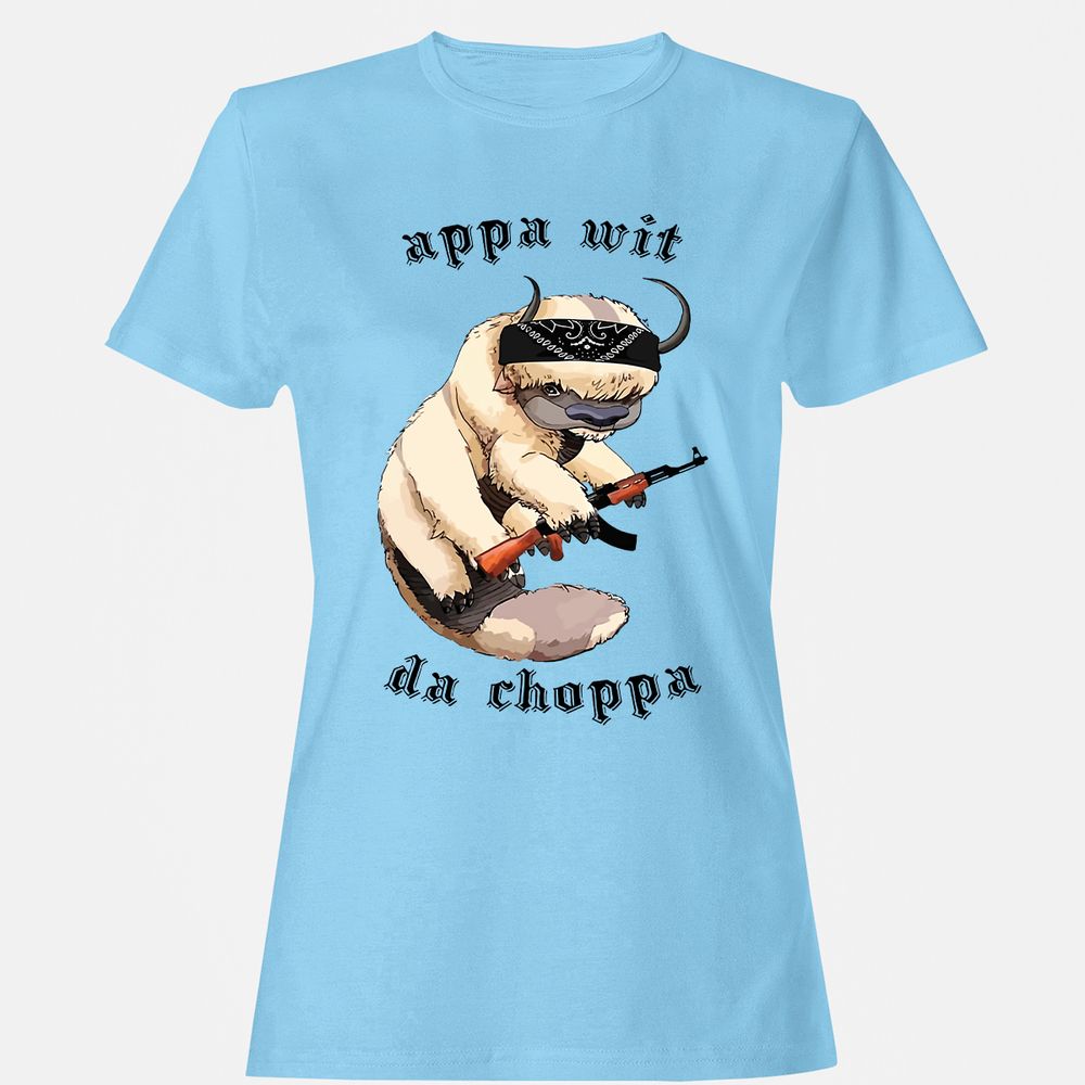Women's T-Shirt - 8NB7DPT3 - Light Blue - 8