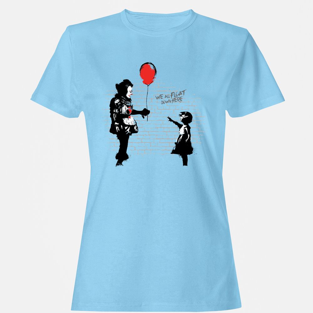 Women's T-Shirt - Q15QVR1R - Light Blue - 8