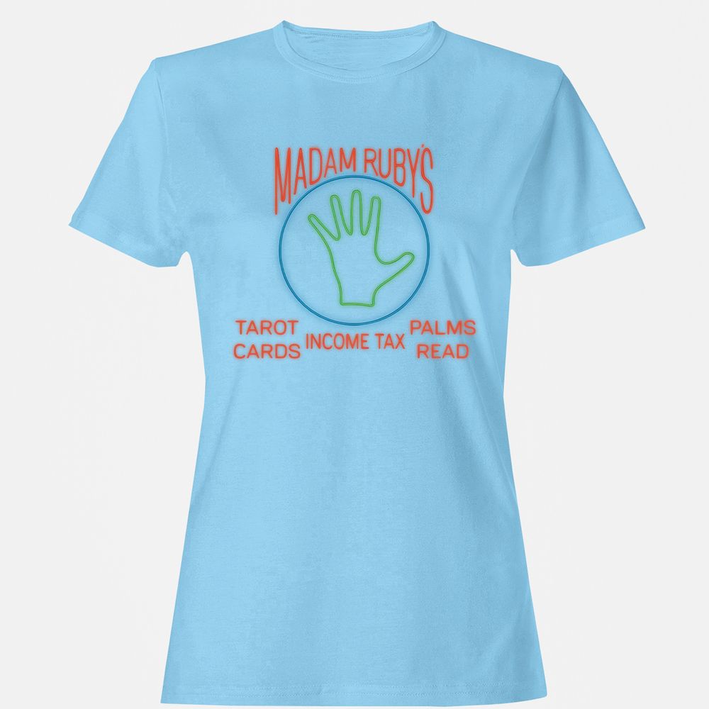 Women's T-Shirt - VD665CTP - Light Blue - 8
