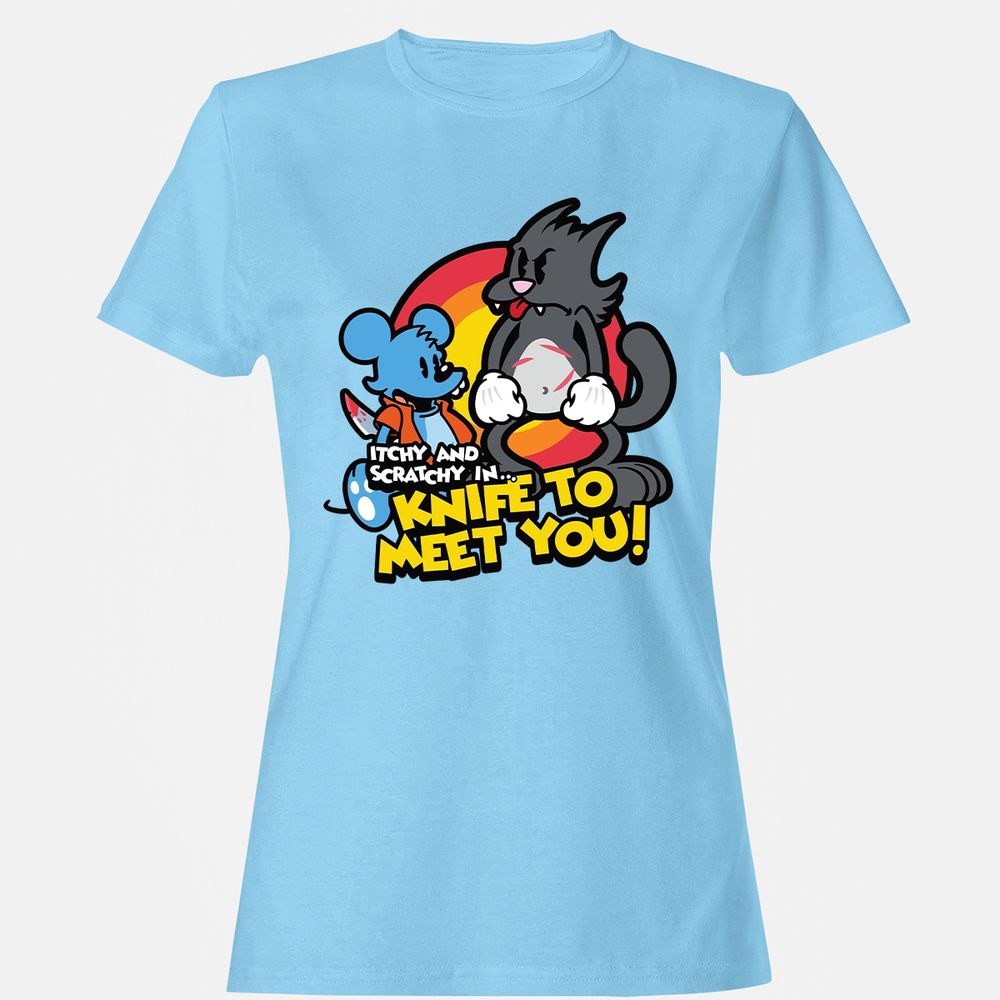Women's T-Shirt - 354B23NX - Light Blue - 8