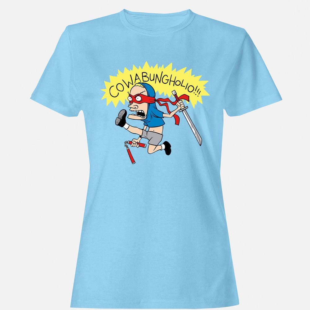Women's T-Shirt - HY7LM8VM - Light Blue - 8