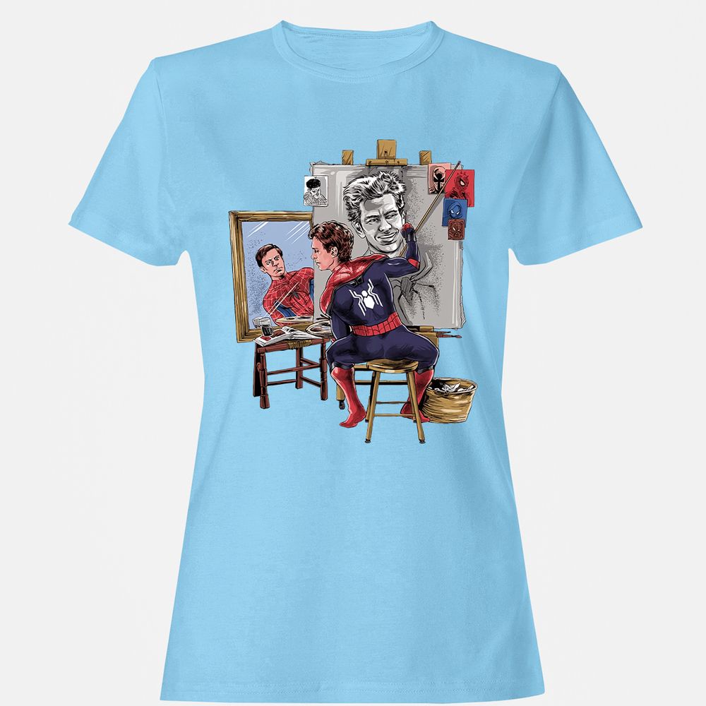 Women's T-Shirt - KLYWP9HN - Light Blue - 8