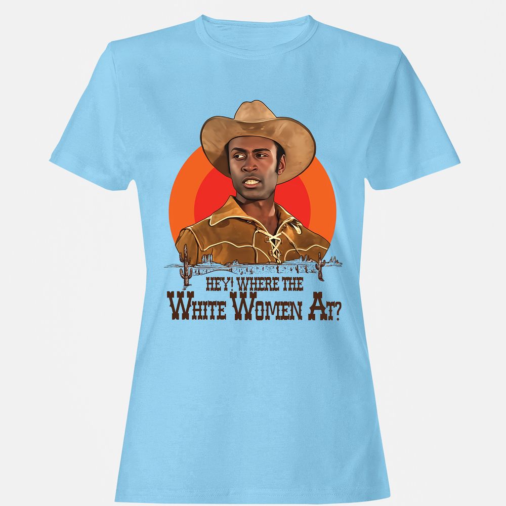 Women's T-Shirt - 6MKCWVGH - Light Blue - 8
